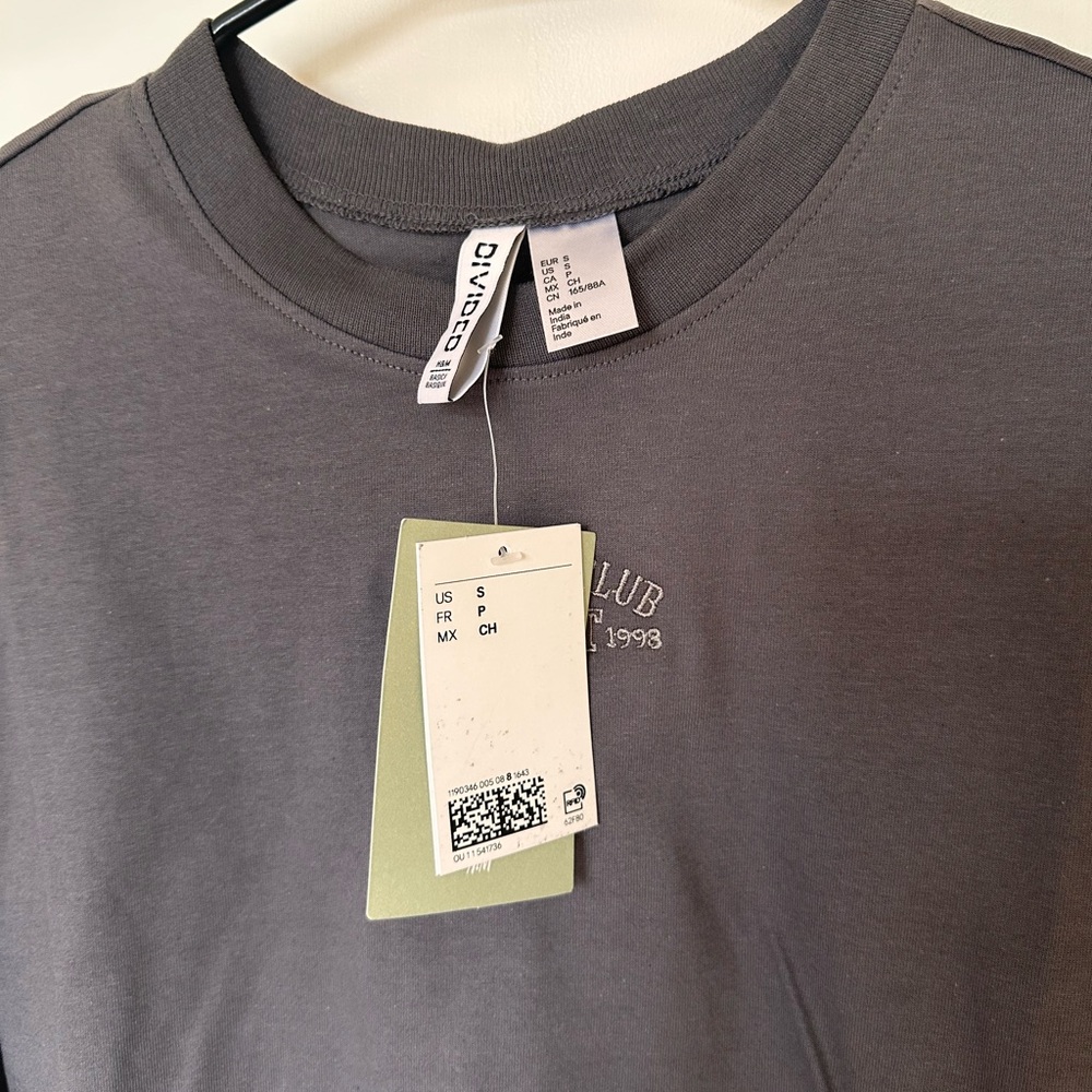 H&M Gray Crop Top - Picture 4 of 5